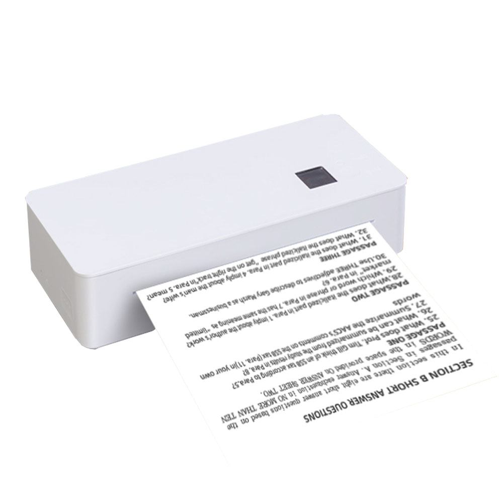 Commercial Document Printing - เครื่องพิมพ์ความร้อนแบบพกพา HS-A4P รองรับการเชื่อมต่อ USB/WIFI/BT สามารถพิมพ์ไฟล์ PDF,