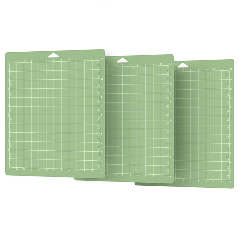 Plotter Cutting Mat - 1Pc ตัดโปร่งใสแผ่นกาววัดตาราง12*12นิ้วสำหรับ Silhouette Cameo Plotter เครื่อง