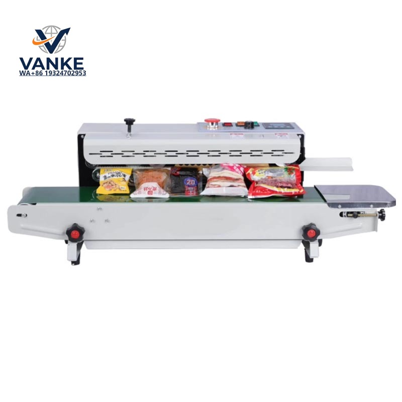Commercial Printing And Packaging - เครื่องซีลถุงอาหารแบบต่อเนื่อง เครื่องซีลถุงฟอยล์อลูมิเนียมอัตโนมัติ เครื่องซีลถุงพลาสติกฟิล์ม PE เชิงพาณิชย์ เครื่องซีลฟิล์มพลาสติกพิมพ์ลาย