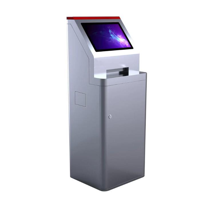 Commercial Document Printing - ตู้คีออสก์หน้าจอสัมผัสสำหรับพิมพ์เอกสารเชิงพาณิชย์ แบบตั้งพื้น ใช้ในโรงพยาบาล สำนักงาน แบบออลอินวัน บริการตนเอง