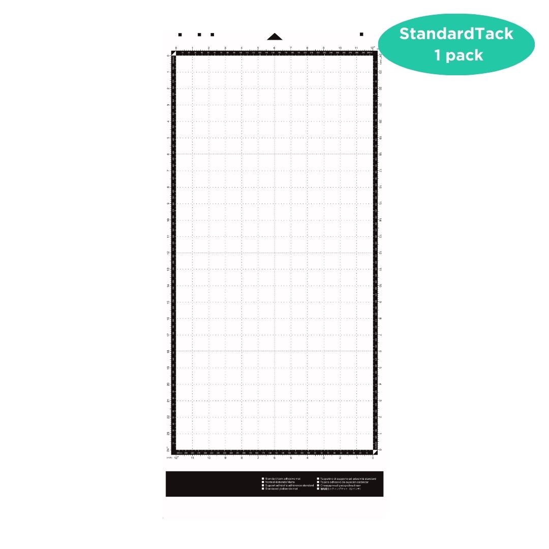 Plotter Cutting Mat - 12x24 นิ้วสําหรับ Brother Sdx Scanncut ตัดลื่นทนทานไม่มีกลิ่น
