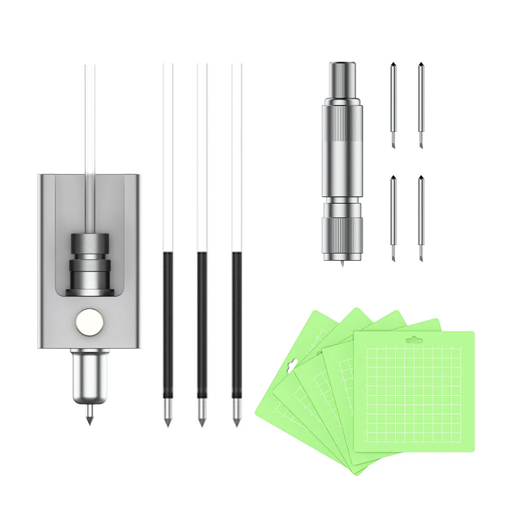 Plotter Cutting Mat - ชุดเครื่องมือ NEJE ของแท้ ประกอบด้วยใบมีด, แผ่นรองตัด, ปากกาพล็อตเตอร์