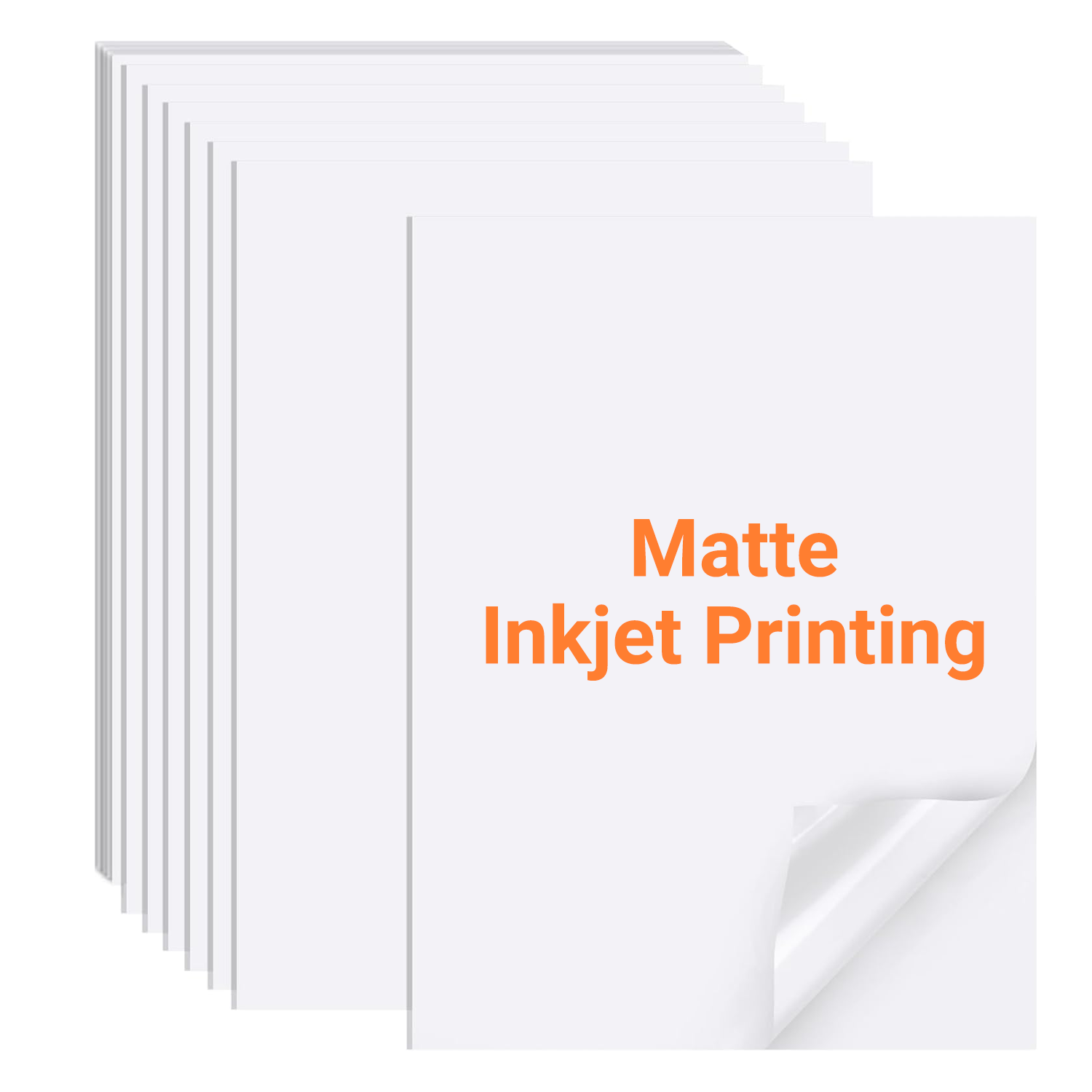 Commercial Vinyl Printing - 10/20/40 ชิ้น A4 พรีเมี่ยมกระดาษสติกเกอร์ไวนิลด้านสำหรับเครื่องพิมพ์อิงค์เจ็ทกันน้ำทนต่อการฉีกขาดสติ๊กเกอร์สำหรับงานฝีมือและฉลาก