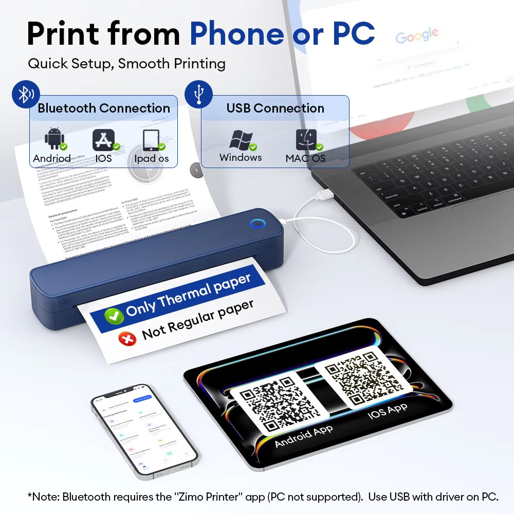 เครื่องพิมพ์ความร้อน A4 เครื่อ - Commercial Document Printing บทวิจารณ์และราคา
