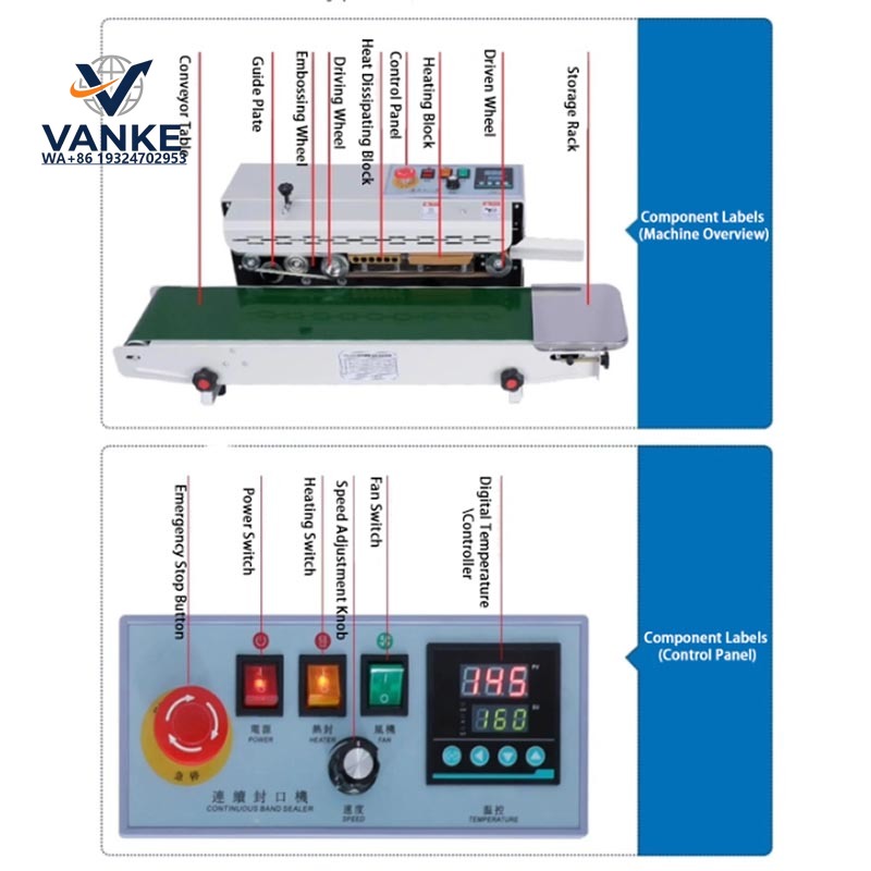 เครื่องซีลถุงอาหารแบบต่อเนื่อง - Commercial Printing And Packaging บทวิจารณ์และราคา
