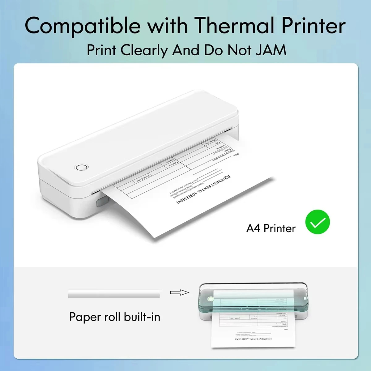 A4 กระดาษความร้อนม้วน 1/2/4/10 - Commercial Document Printing บทวิจารณ์และราคา