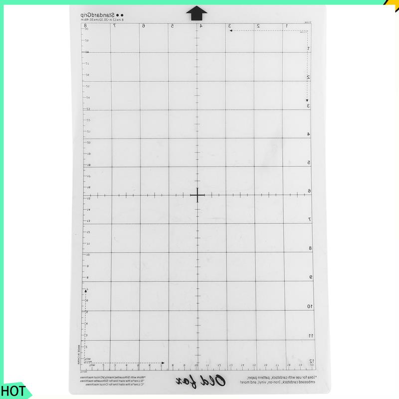 AWAH 12 ชิ้นแผ่นตัดแผ่นกาววัดต - Plotter Cutting Mat บทวิจารณ์และราคา