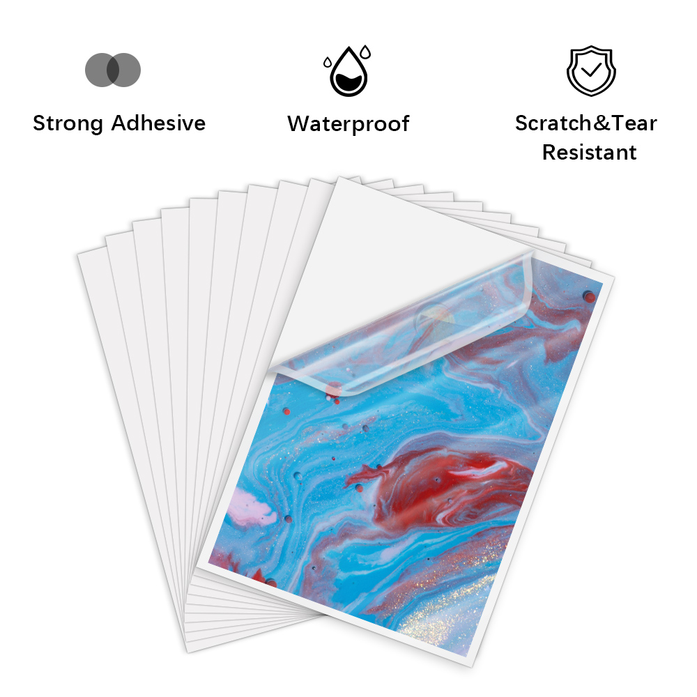 30 แผ่นพิมพ์สติกเกอร์ไวนิลกระด - Commercial Vinyl Printing บทวิจารณ์และราคา