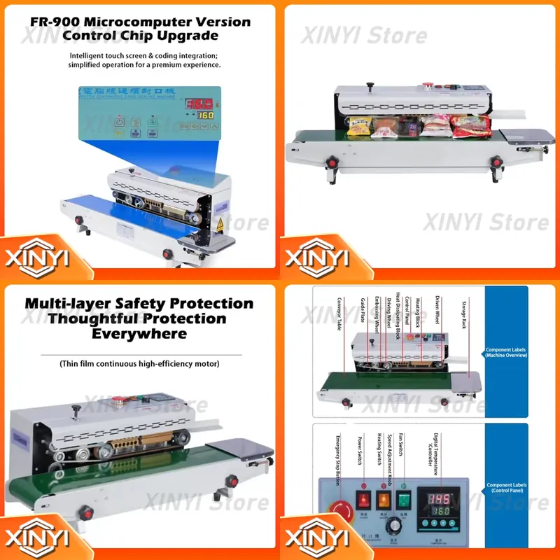 เครื่องซีลถุงอาหารแบบต่อเนื่อง - Commercial Printing And Packaging บทวิจารณ์และราคา
