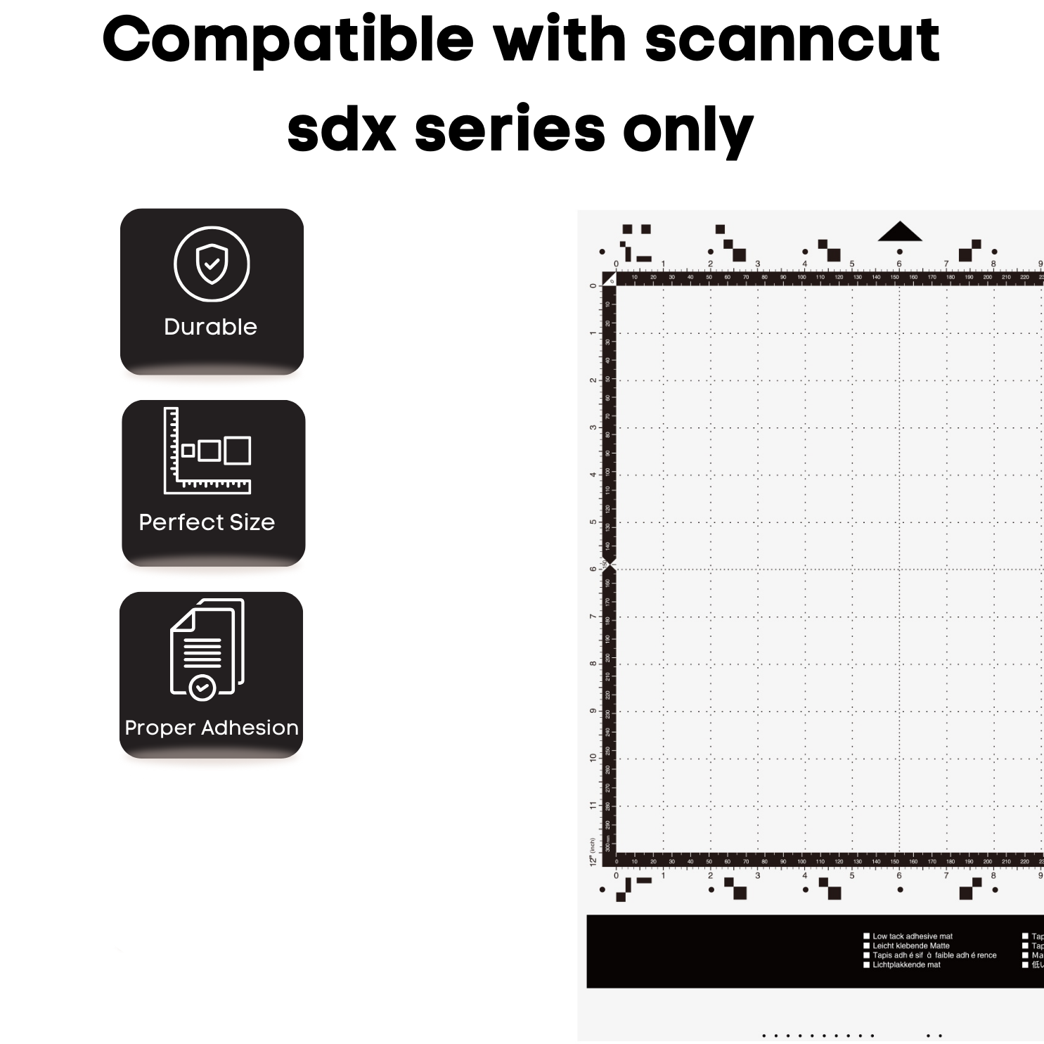 แผ่นรองตัด Brother ScanNCut AD - Plotter Cutting Mat บทวิจารณ์และราคา