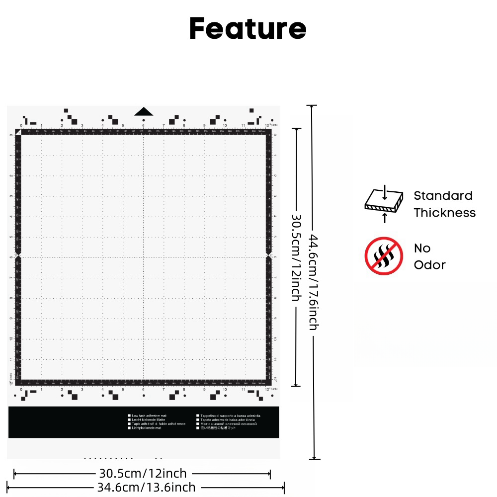 แผ่นรองตัด Brother ScanNCut AD - Plotter Cutting Mat บทวิจารณ์และราคา