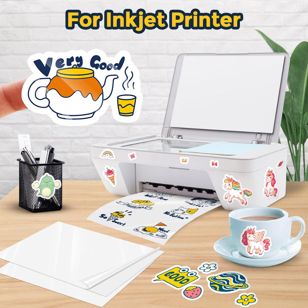10 แผ่น A4 Holographic พิมพ์ไว - Commercial Vinyl Printing บทวิจารณ์และราคา